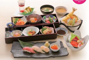 松花堂握り寿司会席膳