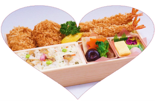 春の海老ヒレ弁当