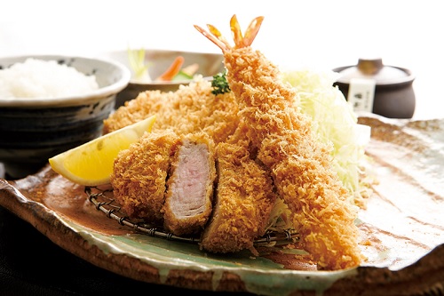 極上三種盛り定食