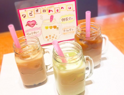 まるやまのタピオカドリンク