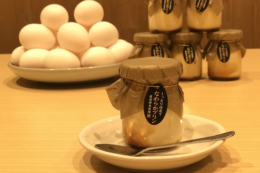 かつ丸のプリン