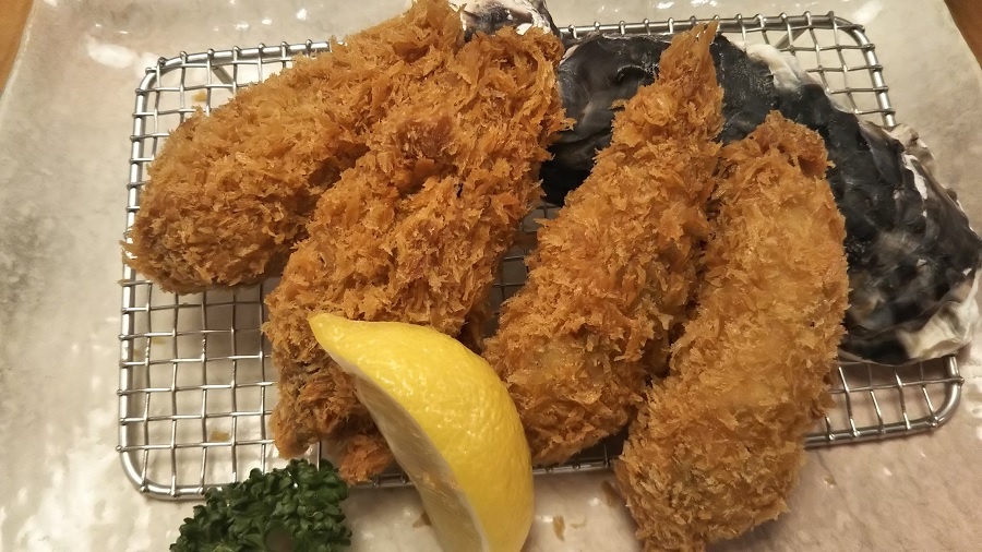極上カキフライ